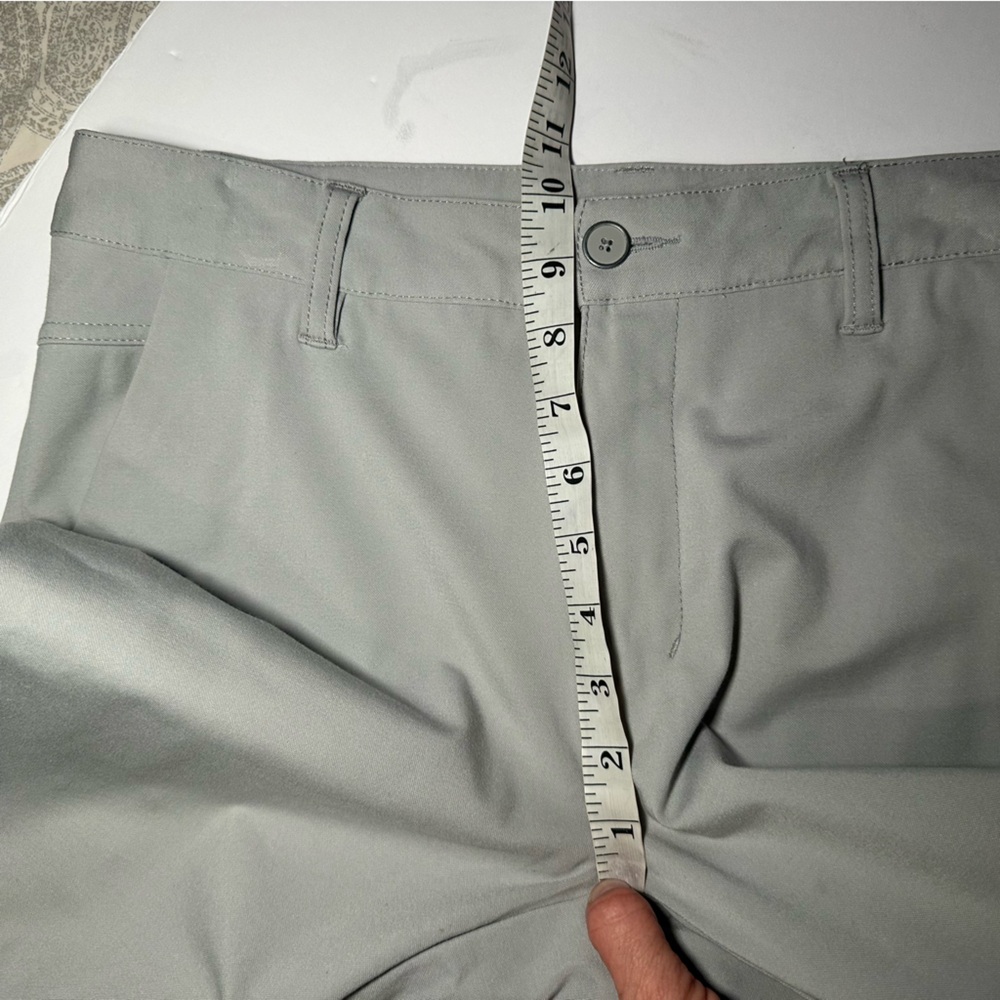 BYLT Basics Men’s Gray Everyday Modern Tapered Slim Stretch Pants- Size 32x29 - Picture 10 of 15